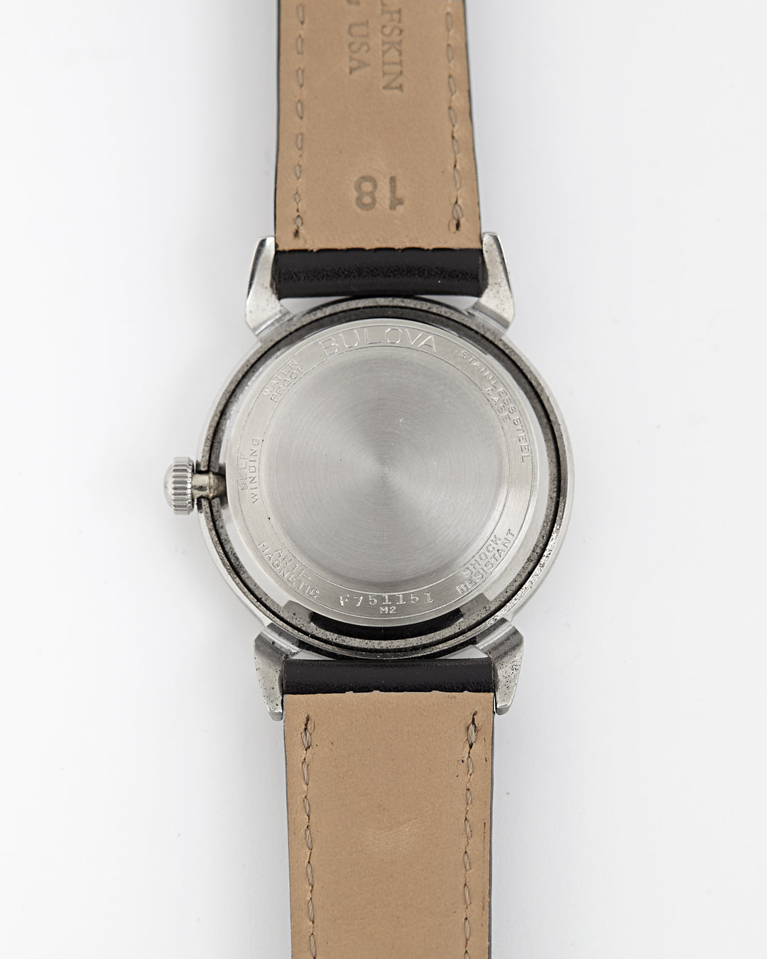 Vintage Bulova Military-Style Self Winding Watch