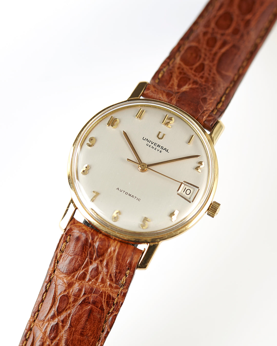 Universal Geneve Vintage 14kt Gold Automatic Wristwatch c.1960s